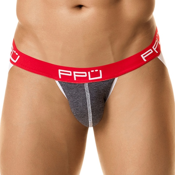 PPU Gray Jockstrap Brand New - Picture 1 of 2